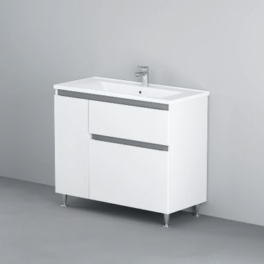 AM.PM Тумба с умывальником напольная X-Joy M85-FSL10026-WC10026WG38
